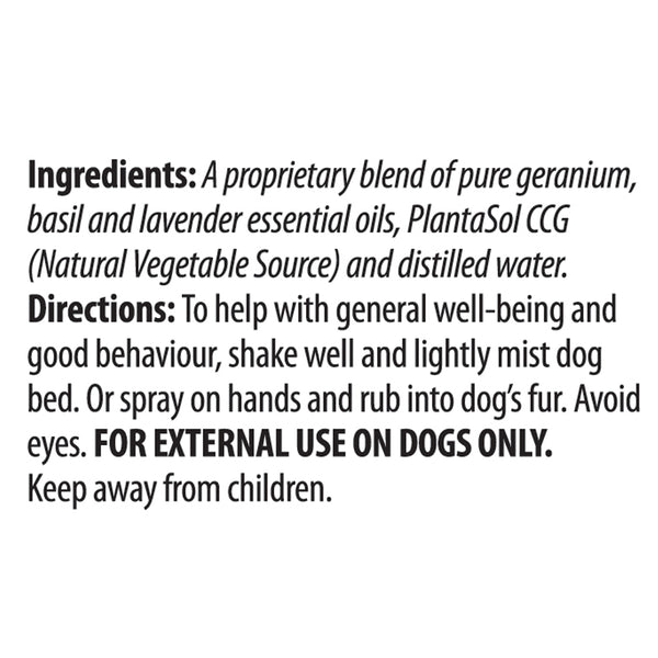 Good Dog Essential Oil Spray 100ml