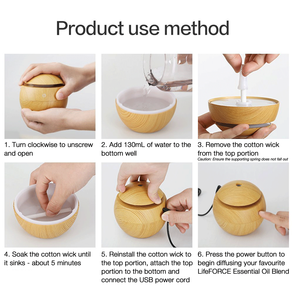 Essential Oil Diffuser LifeFORCE Pet Health